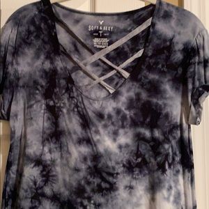 Blue and White Tye Dye